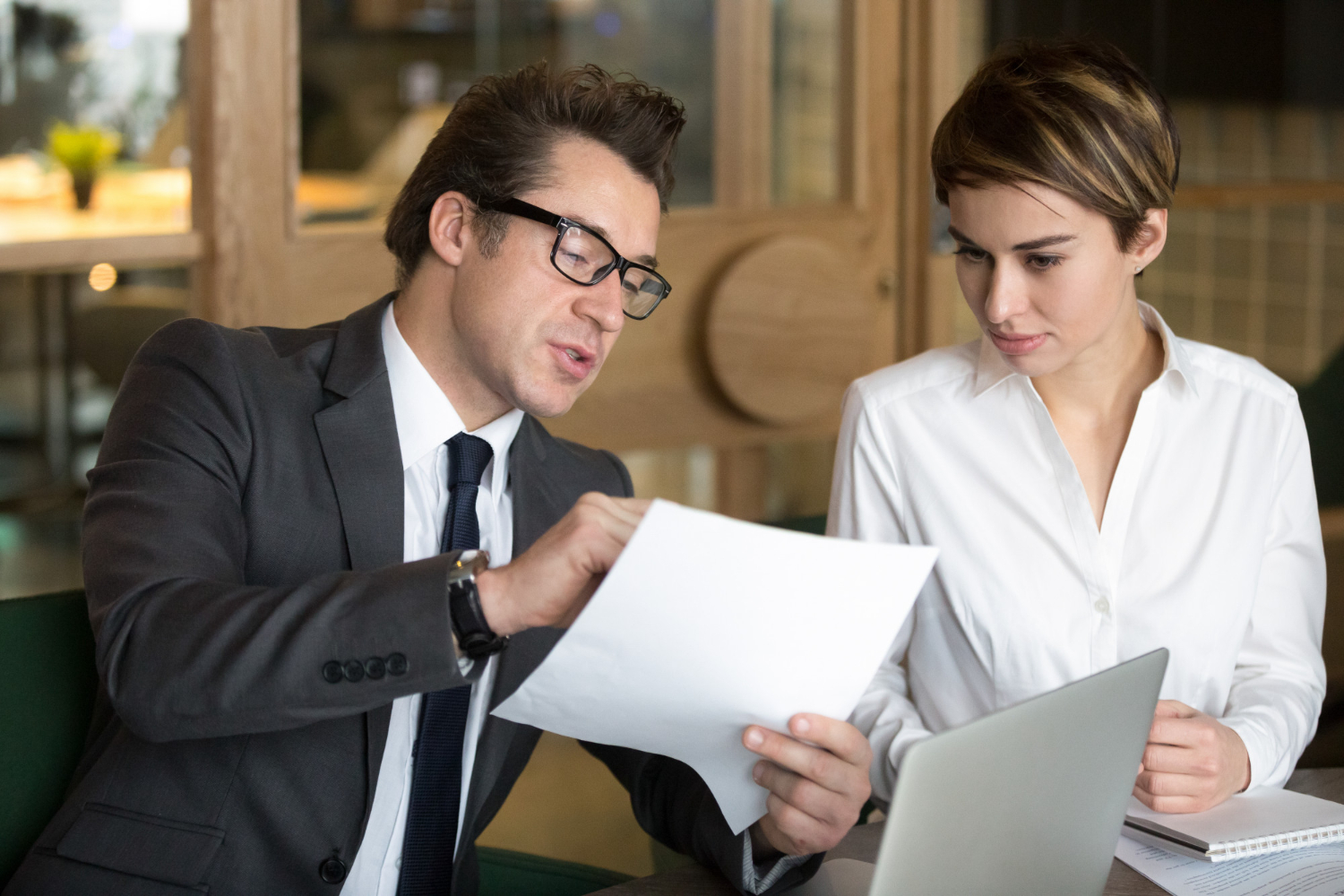 NFP leaders discuss joint venture dispute management and financial distress.